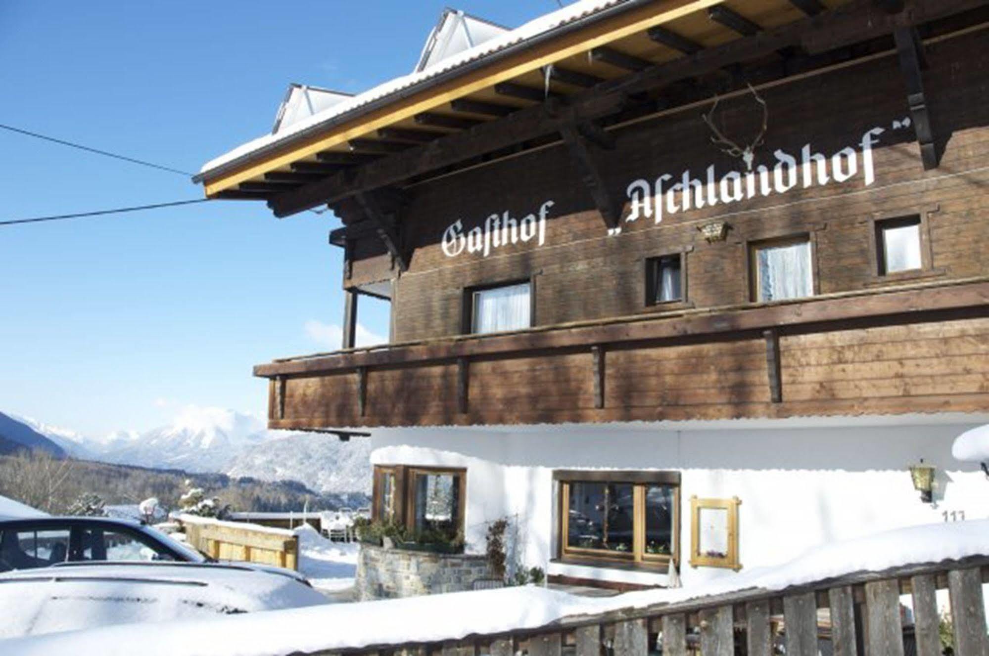 Pension Aschlandhof Obsteig Exterior foto